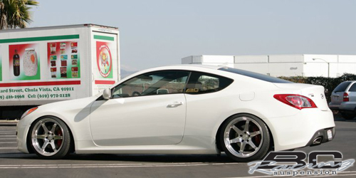 VarrsToen Genesis Coupe on BC Racing Suspension Posted on January 11 